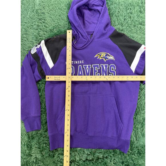 Baltimore Ravens Y2K NFL Purple Sz L Sweatshirt Hoodie Unisex Men Women - Picture 8 of 12